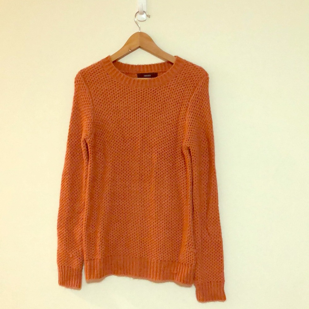 Forever 21 peach sweater